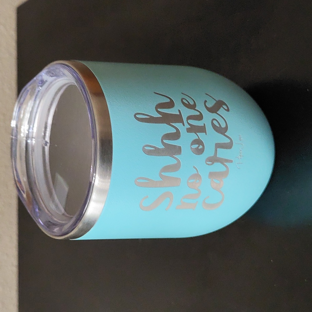 Insulated Blue Tumbler